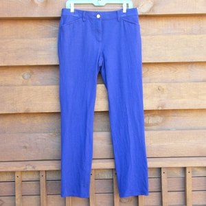 Chico's Straight Leg Purple Pants
